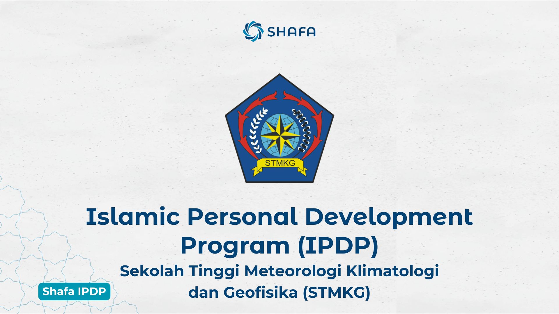 IPDP Sekolah Tinggi Meteorologi Klimatologi dan Geofisika (STMKG)
